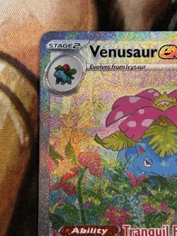 Venusaur ex 198/165 Pokemon 151 SIR Full Art English Holo - NM 🔥 - Image 3