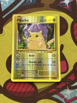 Pokemon Pikachu 35/108 - XY Evolutions - Reverse Holo - Excellent - Image 1