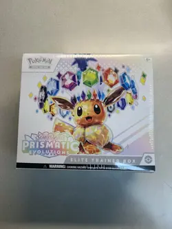 Pokemon TCG Prismatic Evolutions ETB Elite Trainer Box New Sealed - Image 1