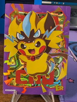 Poncho Pikachu Zeraora Pokemon Eif Origins 4.0 PM ER NO-010 - Image 1