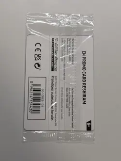 Pokemon TCG Reshiram Stamped Promo Holo 017/094 Basic 130 HP English SEALED - Image 3