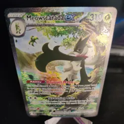 Meowscarada ex - SIR SV02: Paldea Evolved 256/193 NM Pokemon TCG - Image 1