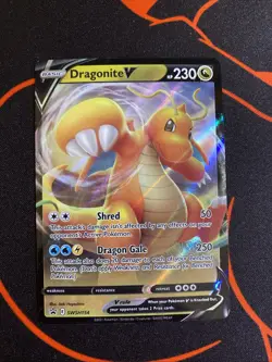 Dragonite V SWSH154 Holo Promo Sword & Shield Promo Pokemon Near Mint - Image 1