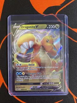 Dragonite V SWSH154 Holo Promo Sword & Shield Promo Pokemon Near Mint - Image 3