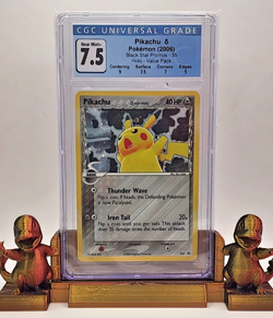 2003-2006 Pokemon Black Star Promos Pikachu Holo Delta Species #035 CGC 7.5 - Image 1