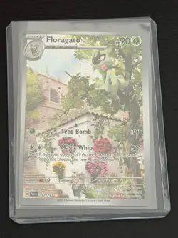 Pokemon TCG Floragato 197/193 Paldea Evolved Illustration Rare IR M/NM - Image 3