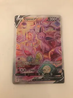 Pokemon Espeon V Full Alt Art - Evolving Skies - 180/203 -Ultra Rare TCG SWSH - Image 1