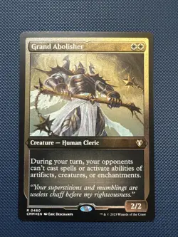 MTG Grand Abolisher (Foil Etched) - Commander Masters (CMM) NM Foil - Image 1