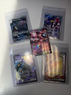 Lot of 5 POKEMON TCG FOIL - Image 1