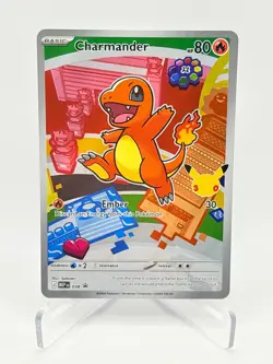 Pokemon TCG Charmander "First Partners" 038 MEW Promo Holo - NMT - Image 1