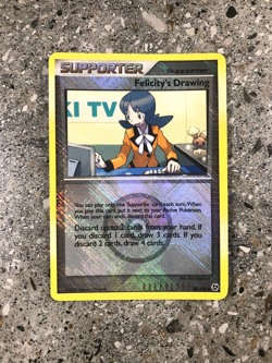 Pokemon TCG Felicity's Drawing 98/106 Crosshatch Reverse Holo League Promo NM-M - Image 1