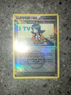 Pokemon TCG Felicity's Drawing 98/106 Crosshatch Reverse Holo League Promo NM-M - Image 3