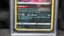 2021 POKEMON SWSH BLACK STAR PROMO PRERELEASE #125 GALARIAN MOLTRES-HOLO PSA 9 - Image 3