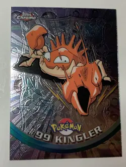 2000 Topps Chrome Pokemon Series 2 #99 Kingler FREE COMBINED SHIPPING - Image 1
