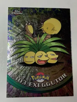 2000 Topps Chrome Pokemon Series 2 #103 Exeggutor FREE COMBINED SHIPPING - Image 1