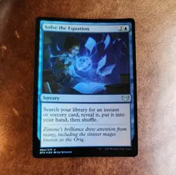 Magic the Gathering (mtg): STX: Solve the Equation - Foil NM - Image 1