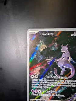 Mewtwo SVP 052 Illustration Rare Promo - Pokemon 151 UPC - NM - Image 4