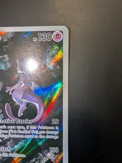 Mewtwo SVP 052 Illustration Rare Promo - Pokemon 151 UPC - NM - Image 5