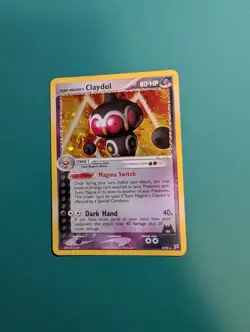 Pokemon Card 2004 EX Team Magma VS Aqua Rare Holo Team Magma's Claydol 8/95 NM - Image 1