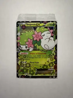 Pokemon Shaymin EX XY148 XY Black Star Promo Holo 2016 - Image 1