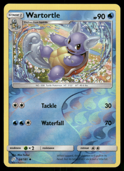 Pokemon TCG - Team Up - Wartortle 24/181 Reverse Holo - P - Image 1