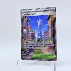 Lumiose City 111/088 Full Art Trainer Pokemon TCG Perfect Order - NM - Image 2