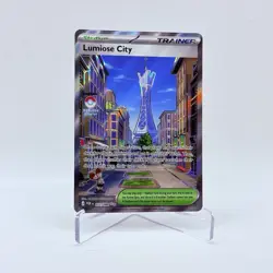 Lumiose City 111/088 Full Art Trainer Pokemon TCG Perfect Order - NM - Image 3