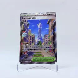 Lumiose City 111/088 Full Art Trainer Pokemon TCG Perfect Order - NM - Image 4