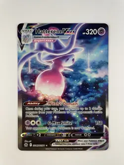 Pokemon TCG Hatterene VMAX Crown Zenith: Galarian Gallery GG47/GG70 NM - Image 1