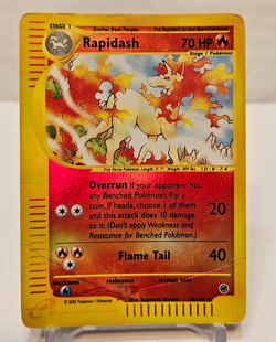 Rapidash 26/165 Reverse Holo Rare Expedition Pokemon 1516 - Image 1