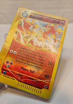Rapidash 26/165 Reverse Holo Rare Expedition Pokemon 1516 - Image 3