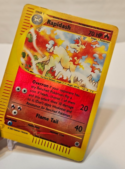 Rapidash 26/165 Reverse Holo Rare Expedition Pokemon 1516 - Image 4