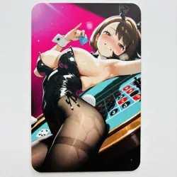 [Buy 2+ Free Ship]Waifu Sexy Doujin Hentai Dual Sided Lewd Anime Goddess Card - Image 1