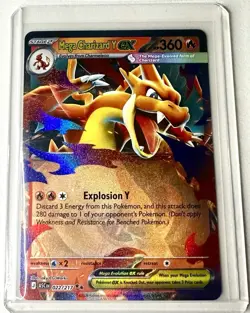 Pokemon Mega Charizard Y Ex 022/217 Double Rare Card - Image 1