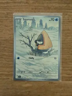Snorunt 227/217 Illustration Rare Holo Card - Pokemon Ascended Heroes Near Mint - Image 1