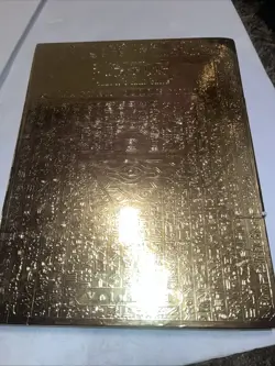 Yugioh Gold Master Collection Volume 1 Display Binder No Cards Missing 1 Plastic - Image 1