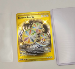 Reversal Energy 266/182 Paradox Rift Gold Pokemon Card - Image 1