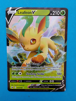 Leafeon V 013/159 Crown Zenith Full Art Pokemon Card - Image 1