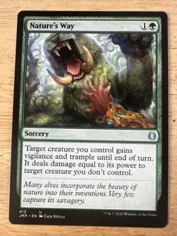 Nature's Way MTG Magic the Gathering Card NM Near Mint Jumpstart JMP - Image 1