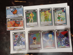 Kingdom Hearts CCG TCG Disney 9 Card Lot Louie, Clayton, Peter Pan, etc. - Image 3