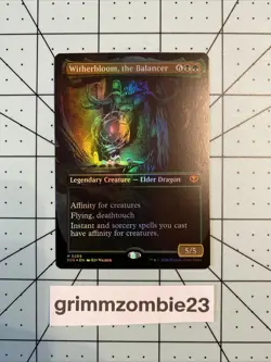 Witherbloom, the Balancer (Borderless) Secrets of Strixhaven Mythic Foil M 0288 - Image 1