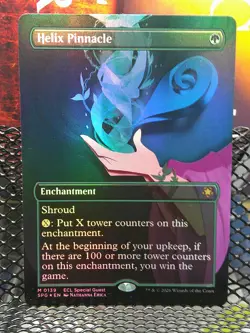 Helix Pinnacle (Borderless) [SPG - 139] - NM [Foil] TCG MTG - Image 1