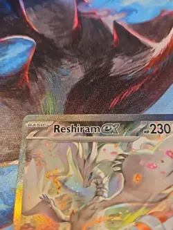 Pokemon Reshiram ex - 166/086 - White Flare Special Illustration NM - Image 2