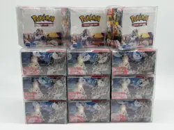 Lot of (12) Pokemon TCG Paldea Evolved Booster Boxes SEALED NEW - Image 1