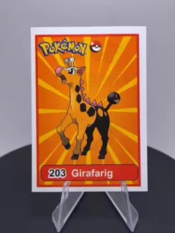 Pokemon Girafarig Set of 5 - Girafarig #203 Peru/NON-TCG Stickers - Image 4