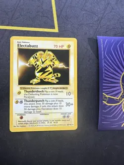 Pokemon Card Electabuzz 20/102 Base Set Shadowless 323💎LP💎 - Image 1