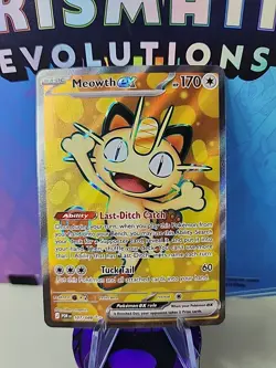 English Pokemon Perfect Order Meowth Ex Full Art (107/088). - Image 1