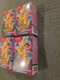Pokemon TCG Ascended Heroes Booster Bundles | New Factory Sealed | x4 Boxes - Image 2