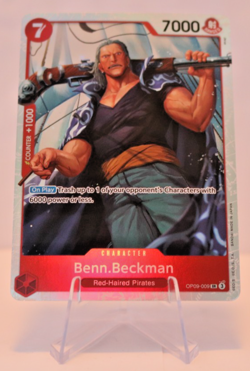 One Piece OP09-009 Benn.Beckman Super Rare - Image 1