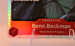 One Piece OP09-009 Benn.Beckman Super Rare - Image 4